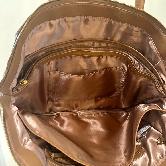 Joy and Iman Best Friend LeatherTote Satchel - Picture 10 of 11